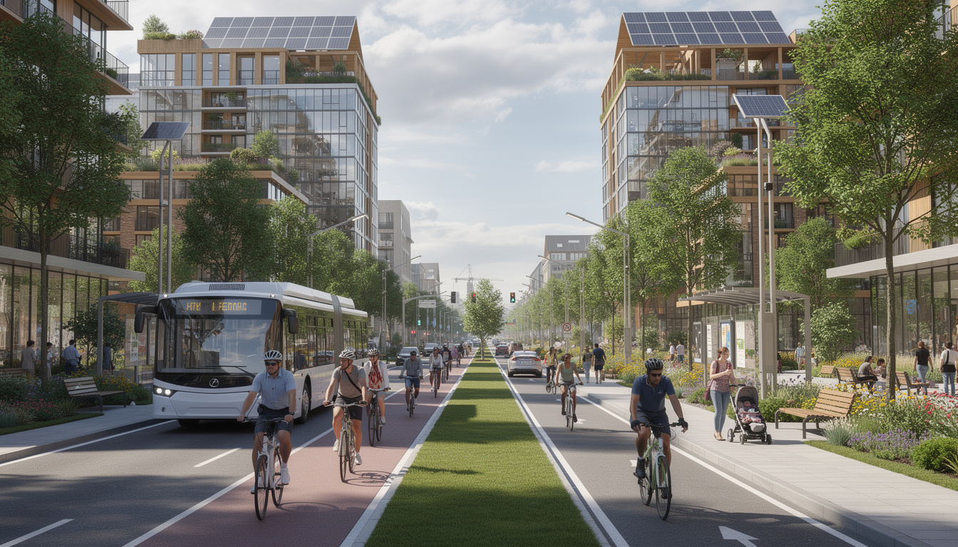 explorez les enjeux de la mobilité urbaine face aux changements climatiques et découvrez des solutions durables pour un avenir écologique en ville.